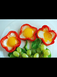 Baked Eggs in Bells